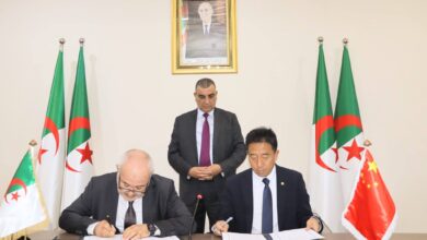 مذكرة تفاهم بين الجزائر والصين في مجال إنجاز جرف الموانئ