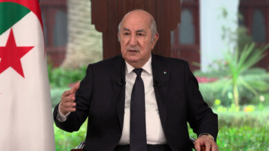 الرئيس الجزائري عبد المجيد تبون