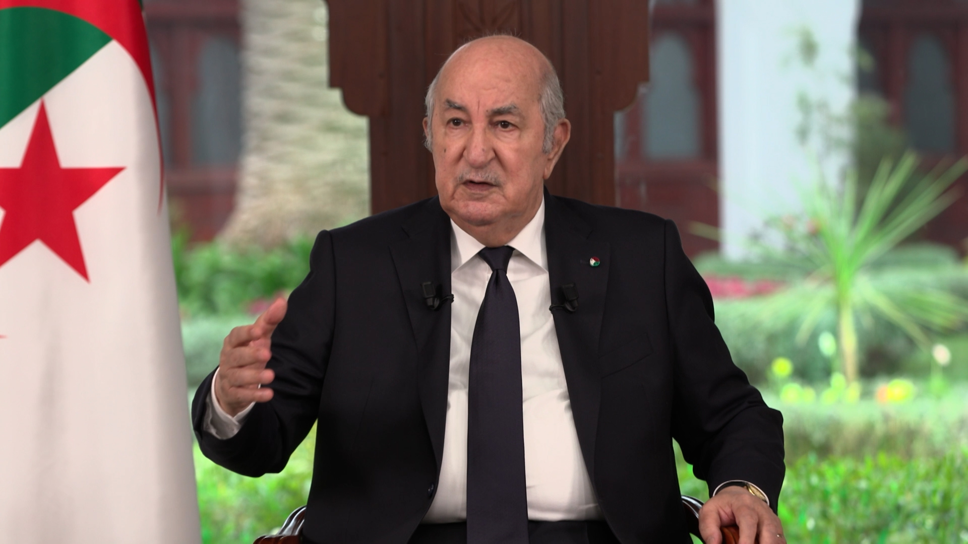 الرئيس الجزائري عبد المجيد تبون