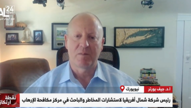 رئيس شركة شمال إفريقيا لاستشارات المخاطر والباحث في مركز مكافحة الإرهاب جيف بورتر