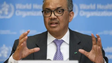 مدير عام ​منظمة الصحة ⁠العالمية تيدروس ‌أدهانوم غيبريسوس