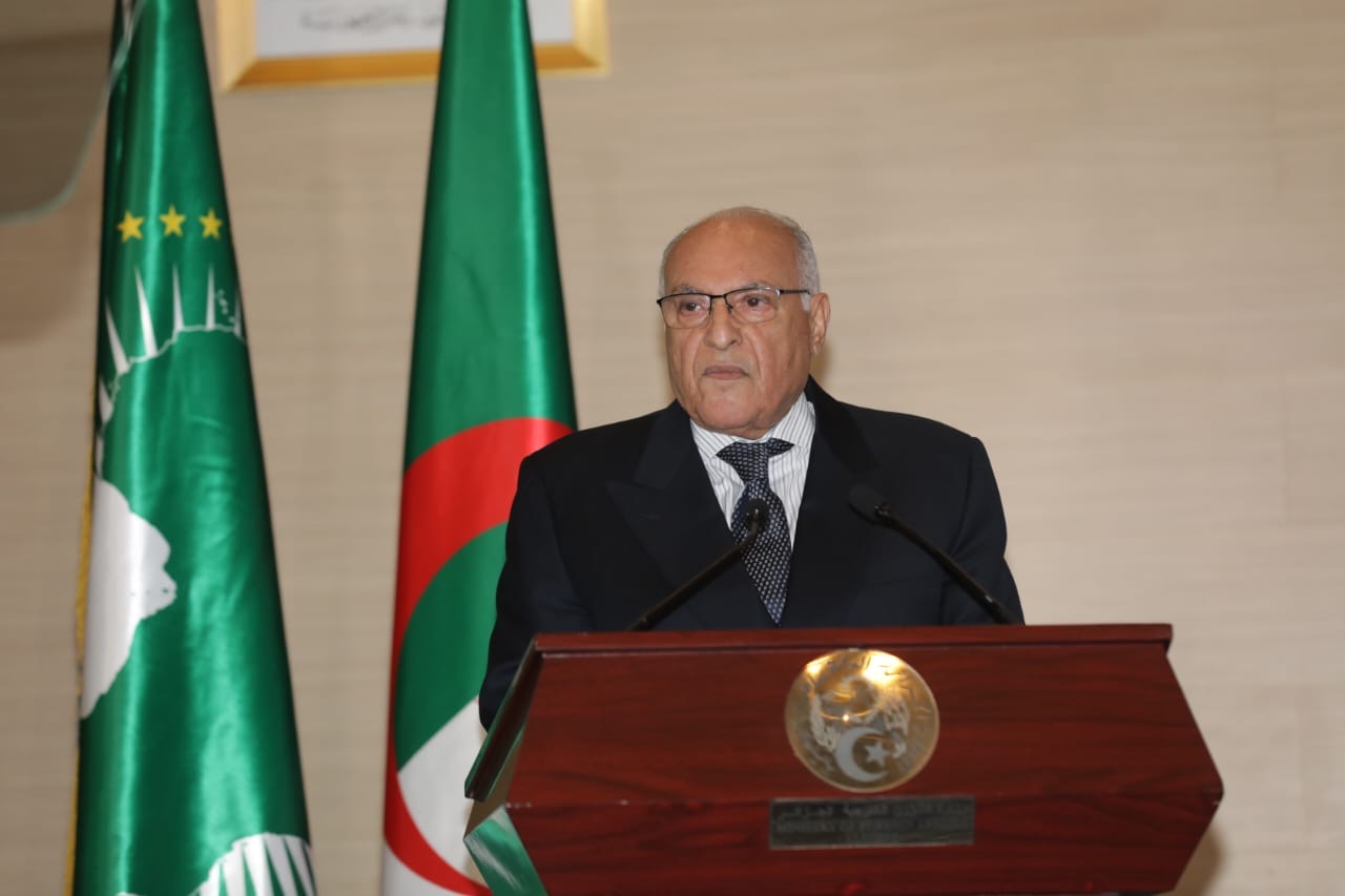 وزير الدولة، وزير الخارجية الجزائري، أحمد عطاف