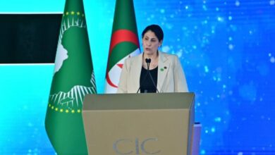 نائب رئيس مفوضية الاتحاد الإفريقي سلمة مليكة حدادي