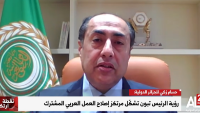 الأمين العام المساعد لجامعة الدول العربية السفير حسام زكي