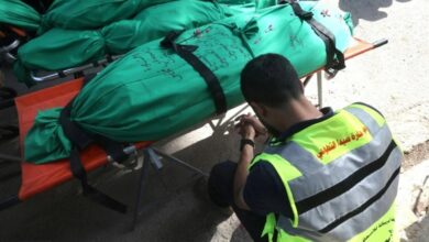 العدوان الصهيوني على لبنان.. استشهاد 10 أشخاص بينهم 6 مسعفين في غارات جوية صهيونية على جنوب البلاد