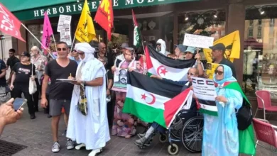 يوم تضامني مغ القضية الصحراوية في فرنسا