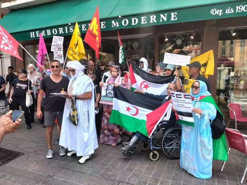 يوم تضامني مغ القضية الصحراوية في فرنسا