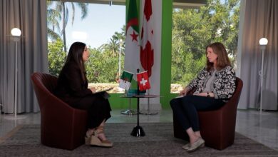 المكلفة بالأعمال بالسفارة السويسرية في الجزائر، آن ماتير،