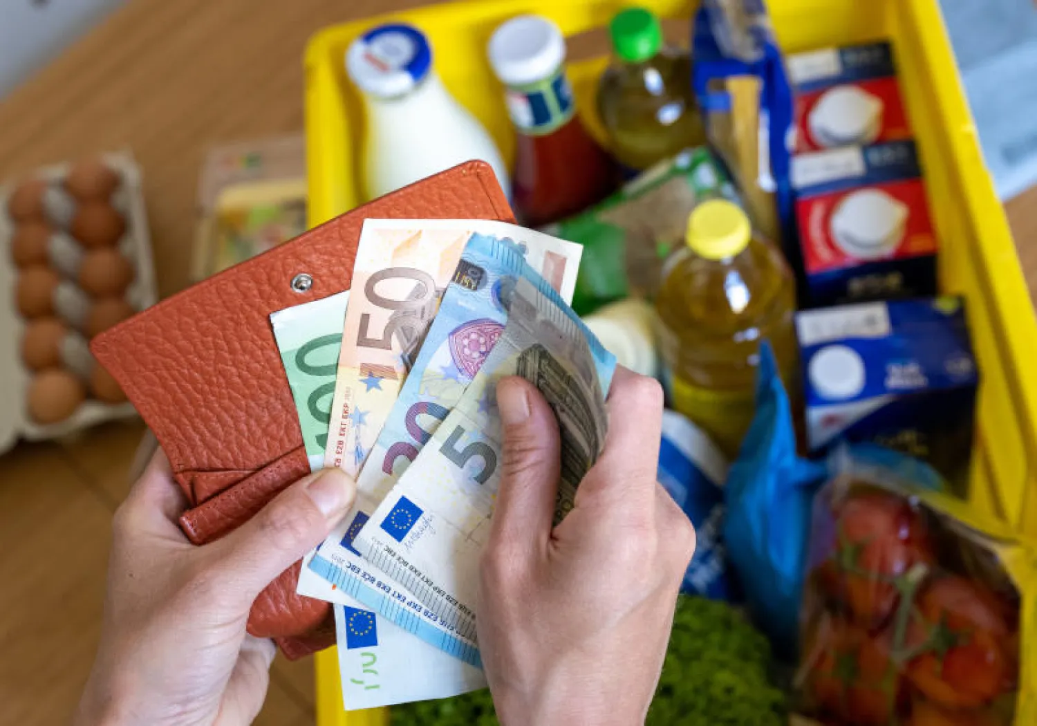 توقعات بارتفاع أسعار الغذاء في منطقة اليورو