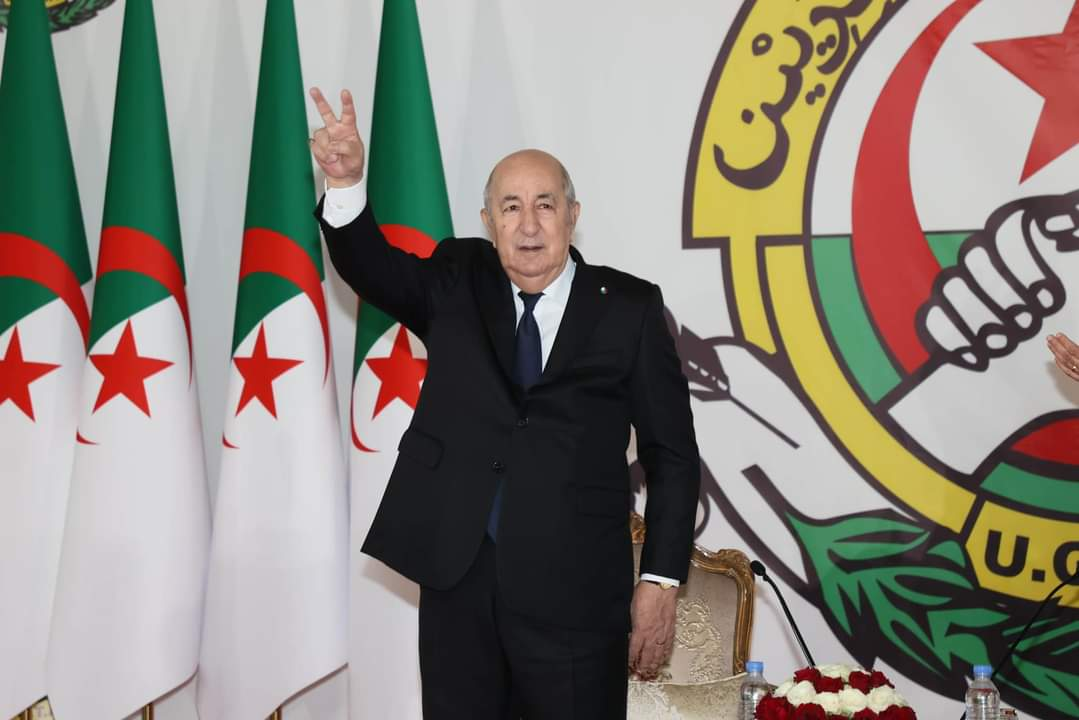 Algerian President Abdelmadjid Tebboune