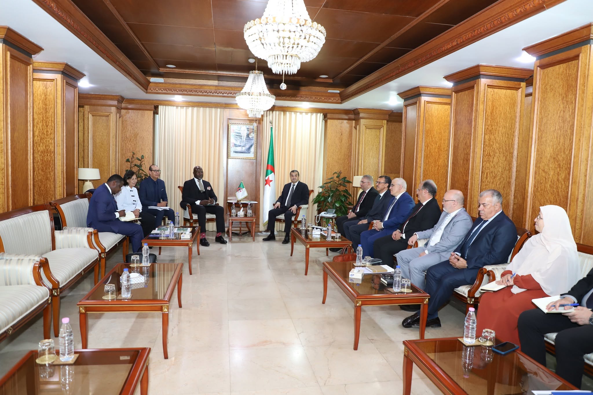 وزير الدولة، وزير المحروقات الجزائري يستقبل الأمين التنفيذي لجمعية المكررين والموزعين الأفارقة (ARDA)