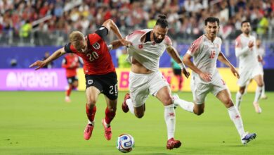 منتخب النمسا يقسو على "النشامى" في أول مشاركة تاريخية له بالمونديال