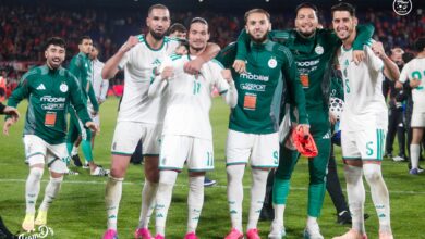 المنتخب الجزائري يحافظ على مركزه الـ 28 في التصنيف العالمي