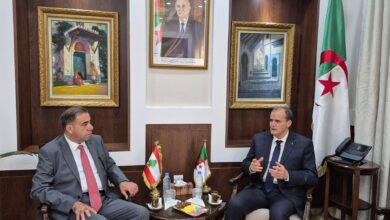 الجزائر ولبنان يبحثان آفاق التعاون الاقتصادي بين البلدين