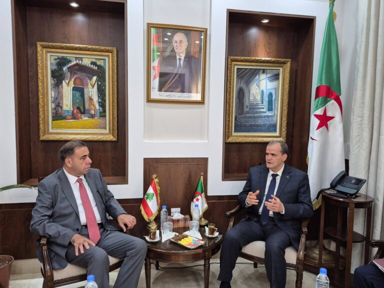 Algeria and Lebanon discuss economic ties