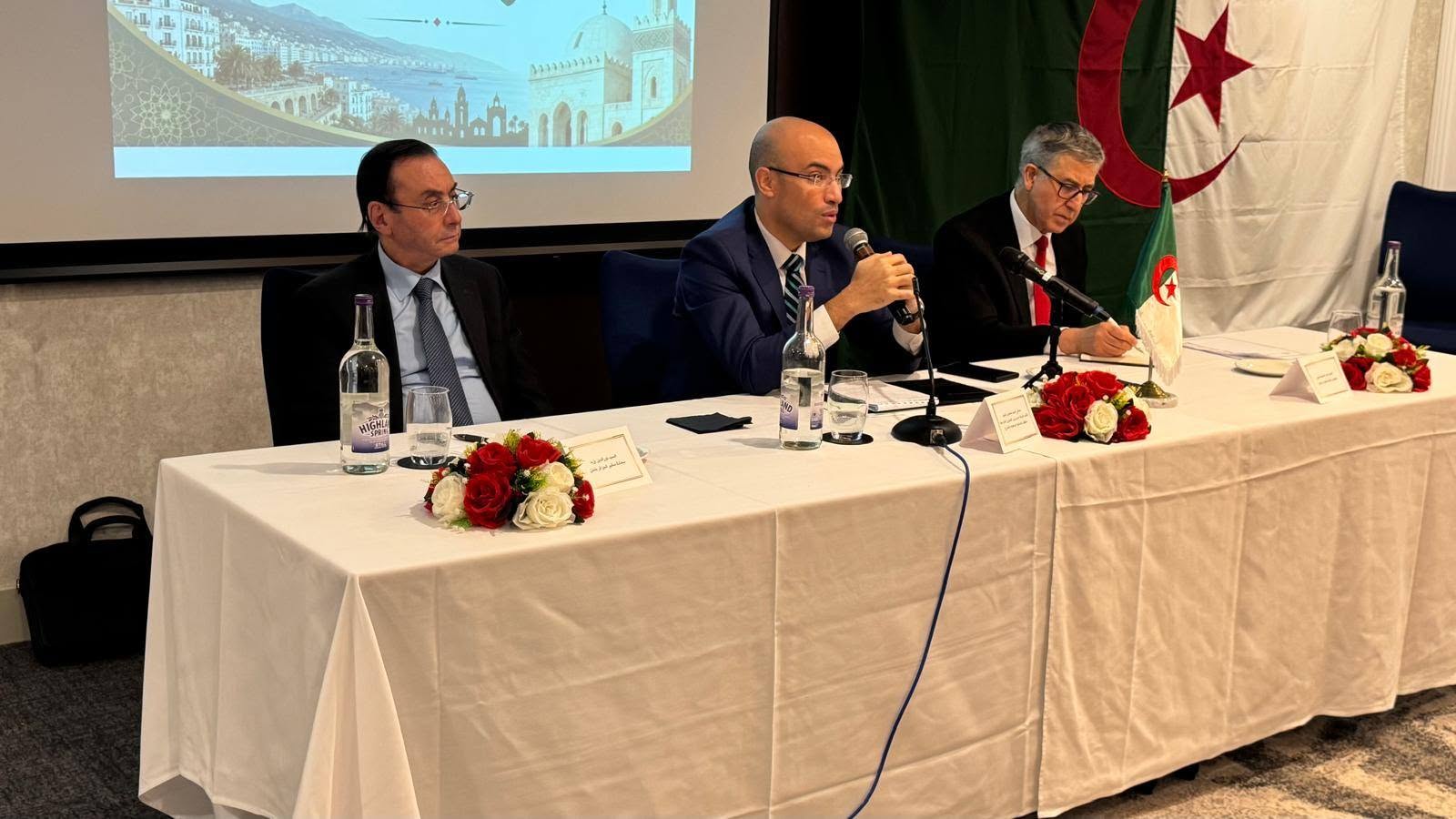 شايب يدعو الجالية الجزائرية إلى الإسهام الإيجابي في خدمة الجزائر