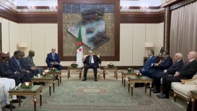 الرئيس الجزائري يستقبل وزيري قطاع المحروقات لكل من نيجيريا والنيجر