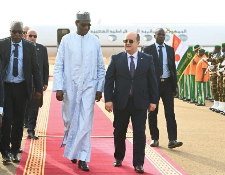 Algerian Prime Minister in Niger for Visit