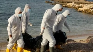 انجراف 11 جثة أخرى لشاطئ ليبي إثر انقلاب قارب قبل أسبوع
