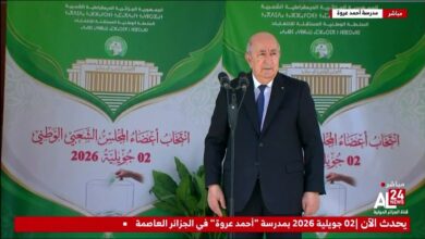الرئيس الجزائري: "مرحلة الكوطة" في الانتخابات والمساس بصوت الشعب انتهت