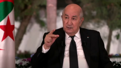 الرئيس الجزائري عبد المجيد تبون