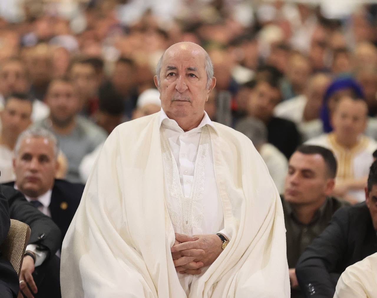 الرئيس الجزائري عبد المجيد تبون