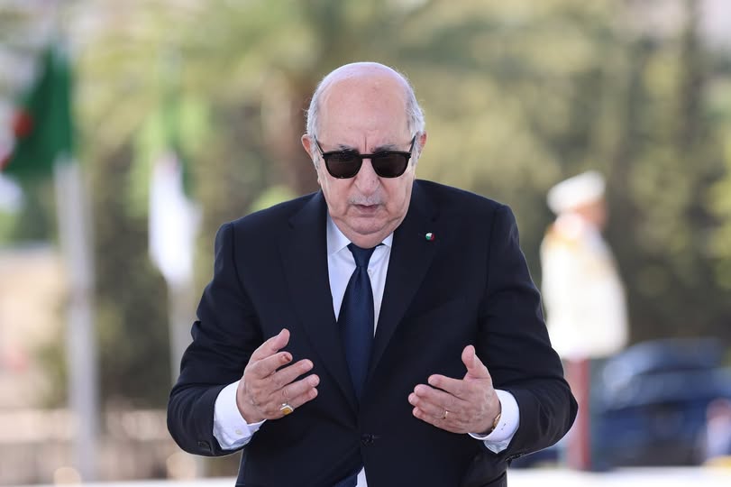 الرئيس الجزائري يعزي في وفاة المجاهد الشيخ سعيد الحاج محمد بن إبراهيم "كعباش"