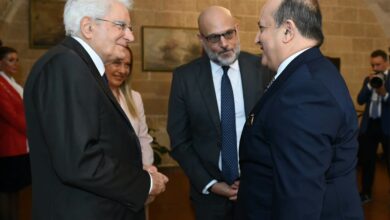 الوزير الأول الجزائري يٌستقبل من طرف رئيس جمهورية إيطاليا