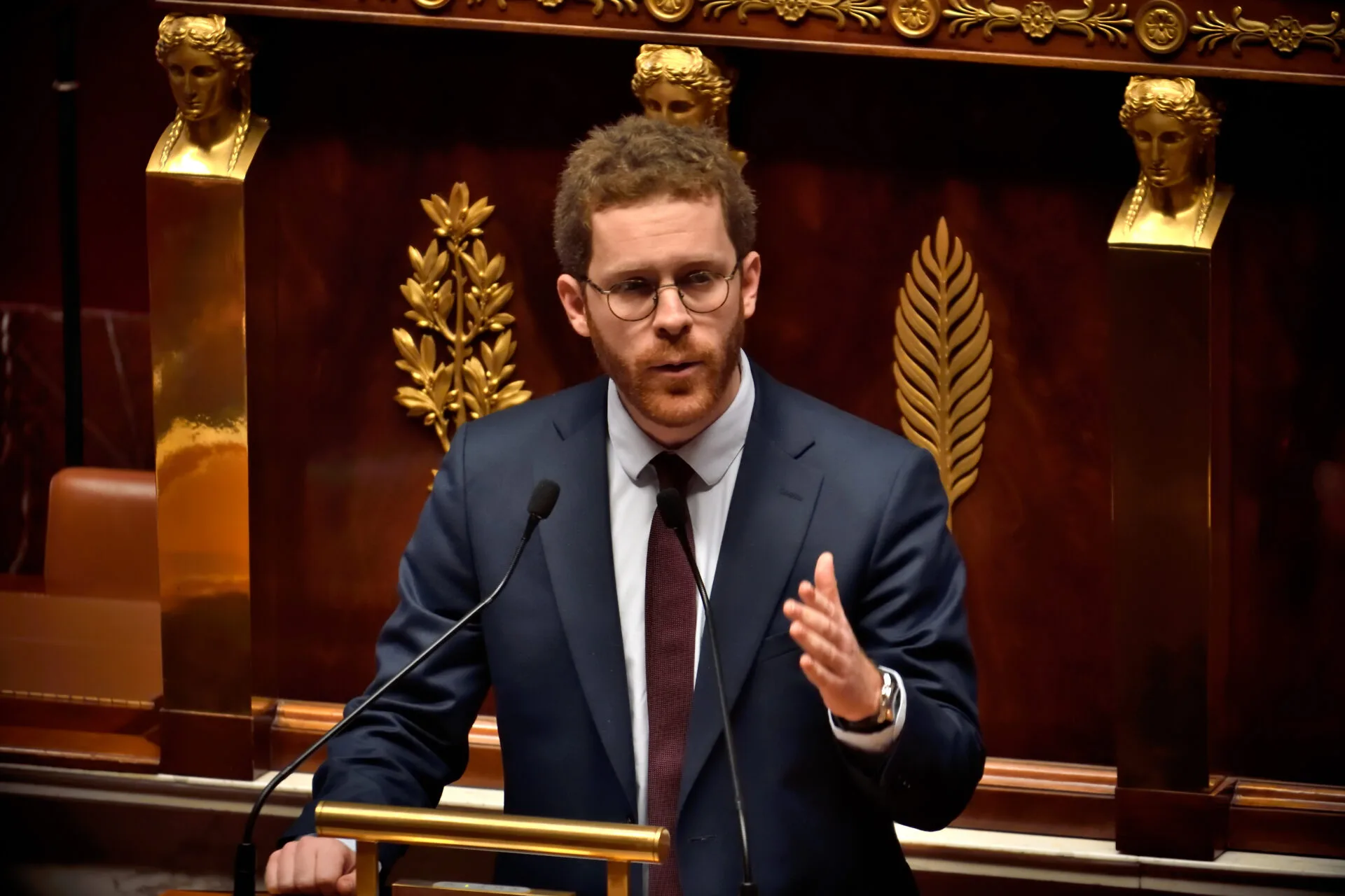 وزير الموازنة الفرنسي ديفيد أميل