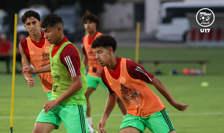 تربص جديد لأشبال منتخب الجزائر بمركز سيدي موسى