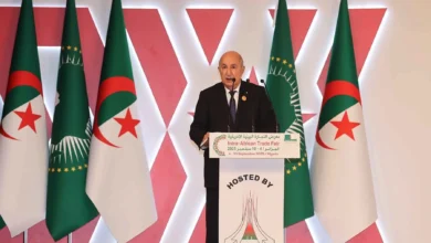 الرئيس الجزائري عبد المجيد تبون