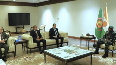 عرقاب يلتقي الرئيس النيجري في إطار تعزيز الشراكة النفطية ومتابعة خط غاز الصحراء