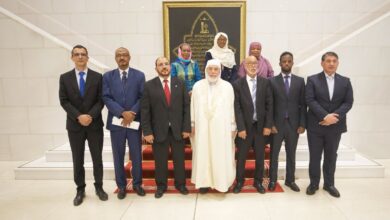 عميد جامع الجزائر يستقبل وفودا عن المجالس الاقتصادية والاجتماعية العربية والإفريقية