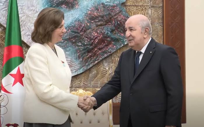 الرئيس الجزائري يستقبل رئيسة مجلس الجمعية الوطنية لجمهورية بيلاروس