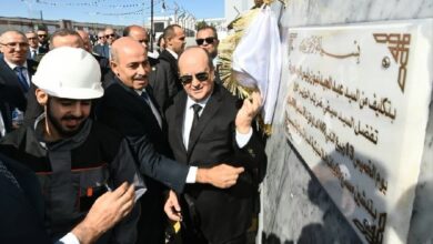 الوزير الأول الجزائري يدشن وحدة لإنتاج مكونات السيارات بتيسمسيلت