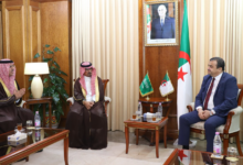 وزير الدولة وزير المحروقات الجزائري يستقبل الرئيس التنفيذي لشركة أبونيان القابضة السعودية