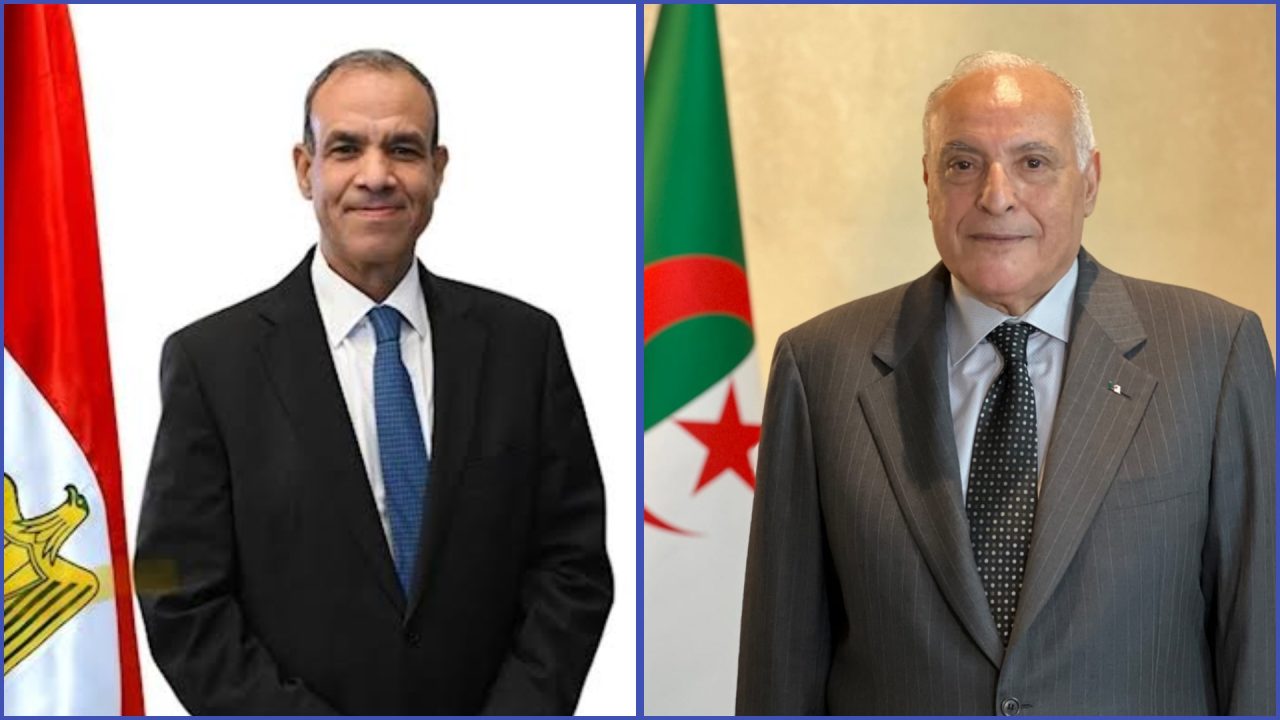 عطاف يجري مكالمة هاتفية مع نظيره المصري
