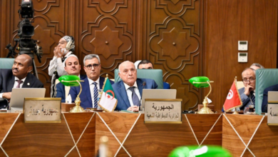 مشاركة الجزائر في اجتماع وزراء الخارجية العرب