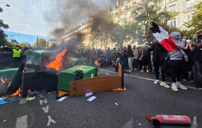 France dégâts manifestations lycéens 30 millions d’euros