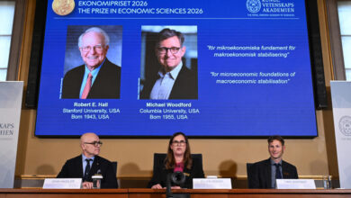 الإعلان عن جائزة نوبل في الاقتصاد لعام 2026
