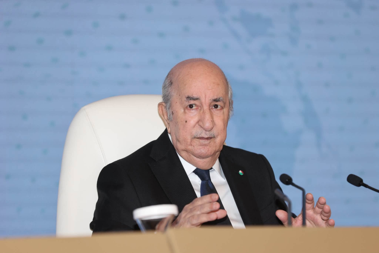 Le président algérien met en avant la ferme volonté politique d'impulser la dynamique économique et de l'investissement