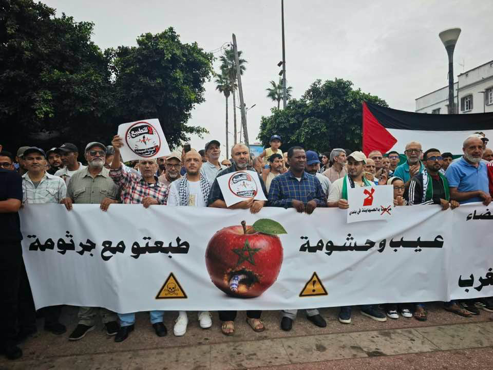 Maroc colère Makhzen culture normalisation entité sioniste