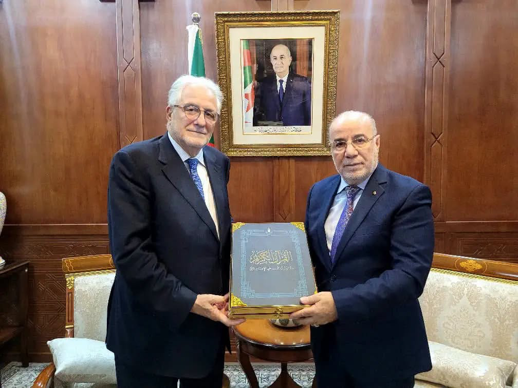 Le ministre des Affaires religieuses et des Wakfs reçoit recteur Grande Mosquée de Paris