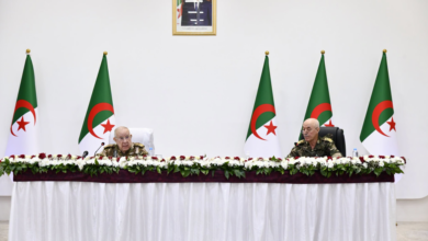 زيارة رئيس أركان الجيش الجزائري إلى الناحية العسكرية الثالثة ببشار