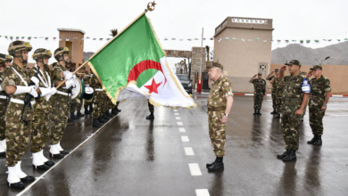 زيارة رئيس أركان الجيش الجزائري إلى الناحية العسكرية الثالثة